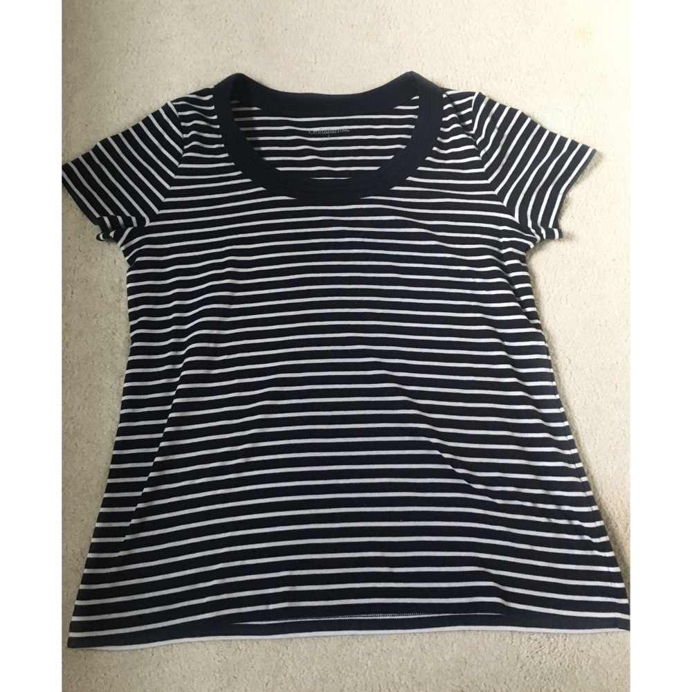 Black/navy striped shirt